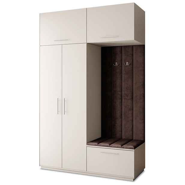 MASSENO MODERNÍ PŘEDSÍŇOVÁ SESTAVA REMA, 150/240/60 cm, kašmírová