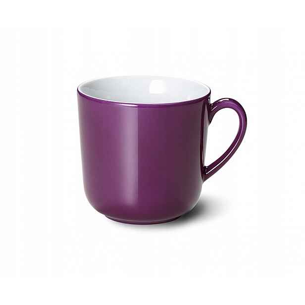Hrnek Dibbern porcelánový Hrnek s ouškem 320 ml fialový Švestkový