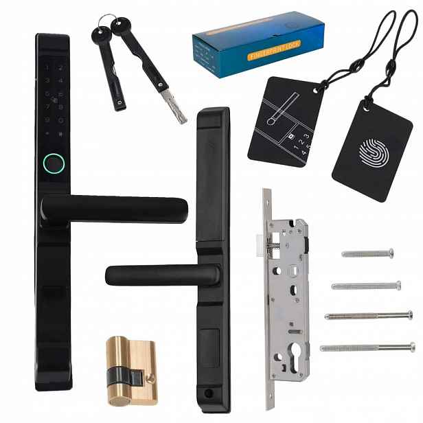 KX2877 Klika na dveře, elektronický zámek, šifra
