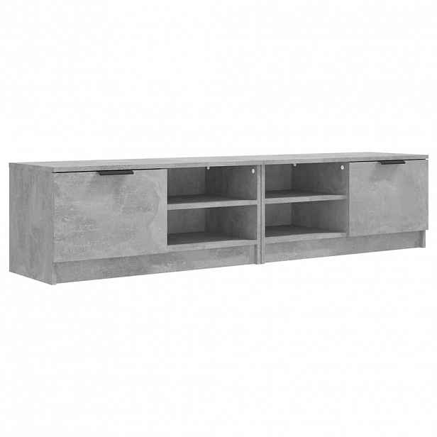vidaXL TV skříňky 2 ks betonově šedé 80x35x36,5 cm kompozitní dřevo