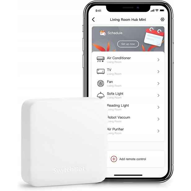 Ovladač SwitchBot Mini Hub Smart Home Centrála