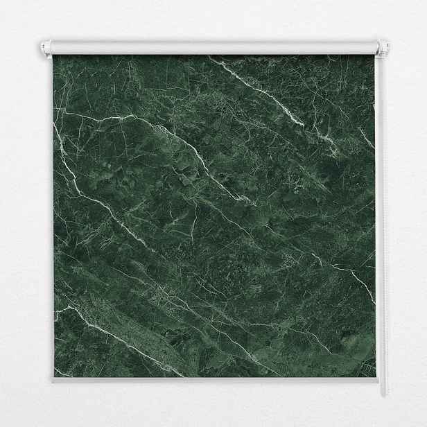 TULUP VNITŘNÍ roleta - okenní roleta - roleta - 70x140 cm - Zelený mramor