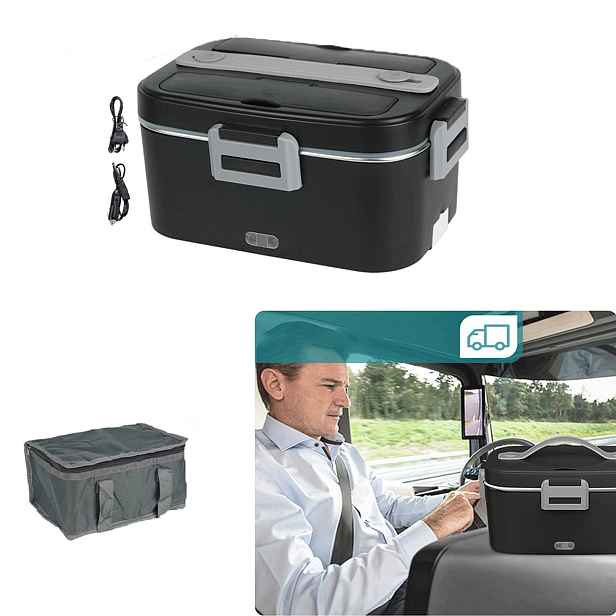 Elektrický Obědový Box Sada 1.8L Ohřívač Potravin 12V/24V/220V