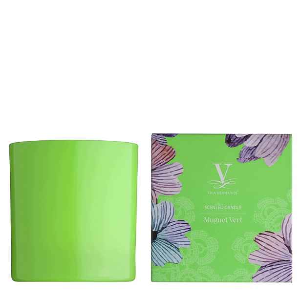 Mughet Vert Vila Hermanos vonná svíčka 400 g řada Fluor