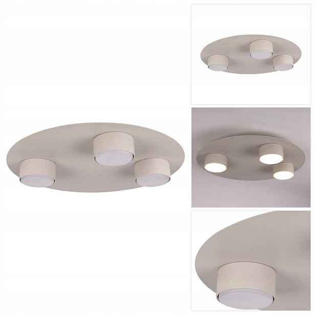 Stropní šedé trojité osvětlení Star v jídelně Sigma Lighting