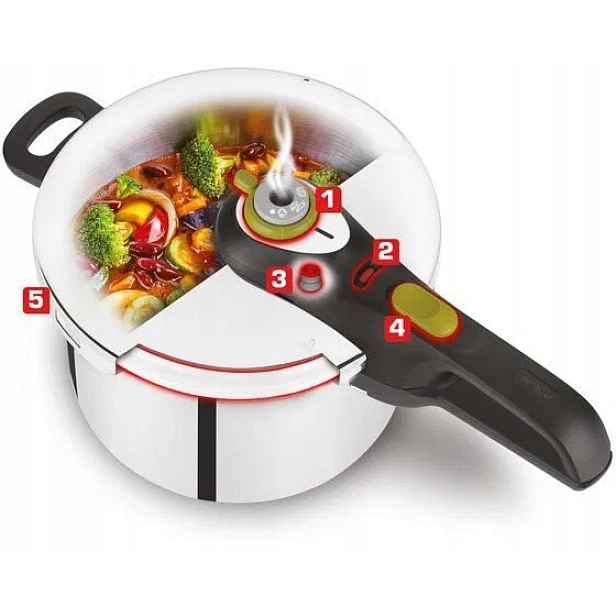 Tefal Secure 5 Neo Tlakový hrnec 6l