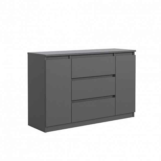 RAUMHIRSCH FURNITURE KOMODA antracitová 120/79/39