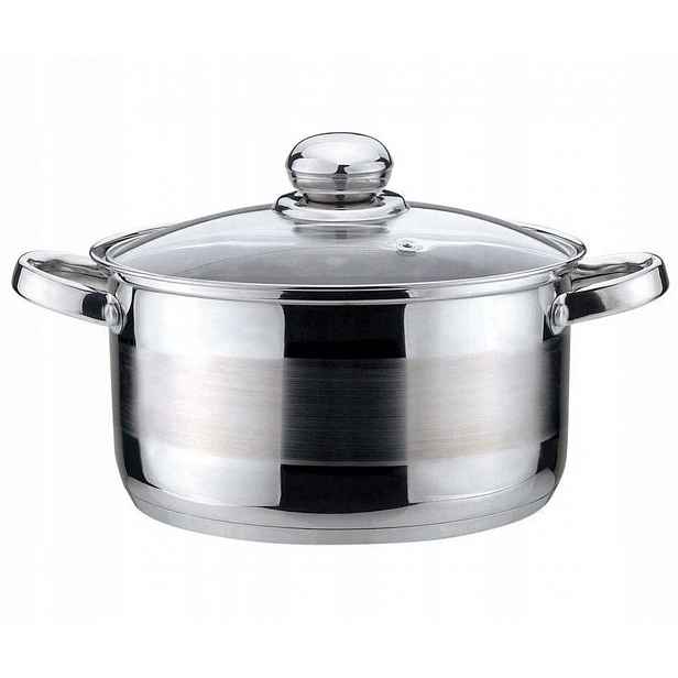 Hrnec 6L 24 cm Kinghoff KH-4331 s víkem Indukce a plyn Ocel