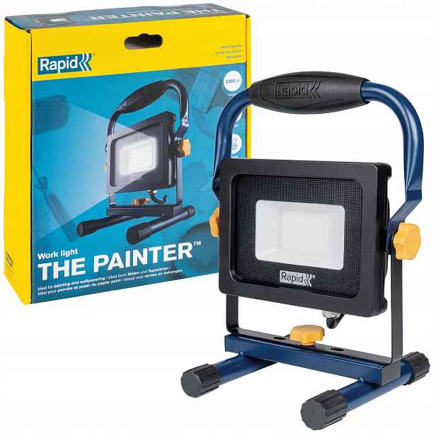 Led halogenová pracovní lampa 230V The Painter Rapid 6000K IP65 2000lm 20W