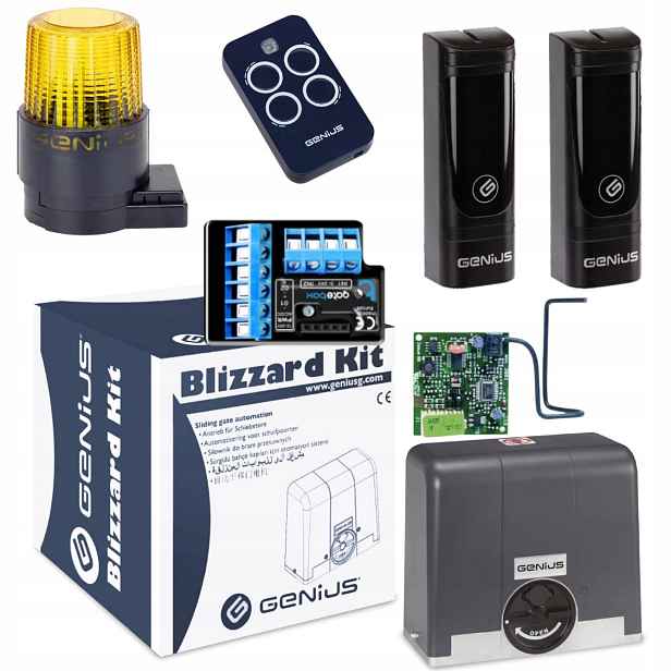 Genius BLIZZARD900+ Modul WiFi Lampa Guard pohon posuvné brány
