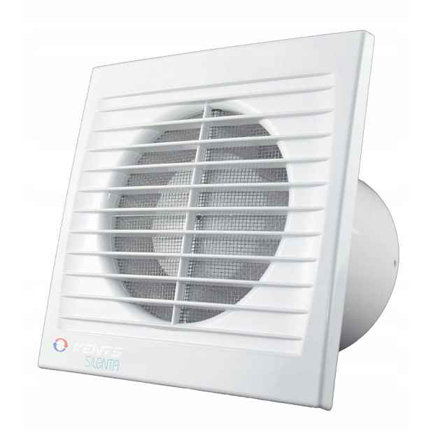 Ventilátor fi 100 mm Silenta-s Timer Hygrostat tichý