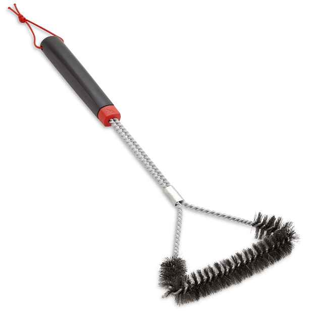 Weber třístranný kartáč na čištění roštů 46 cm
