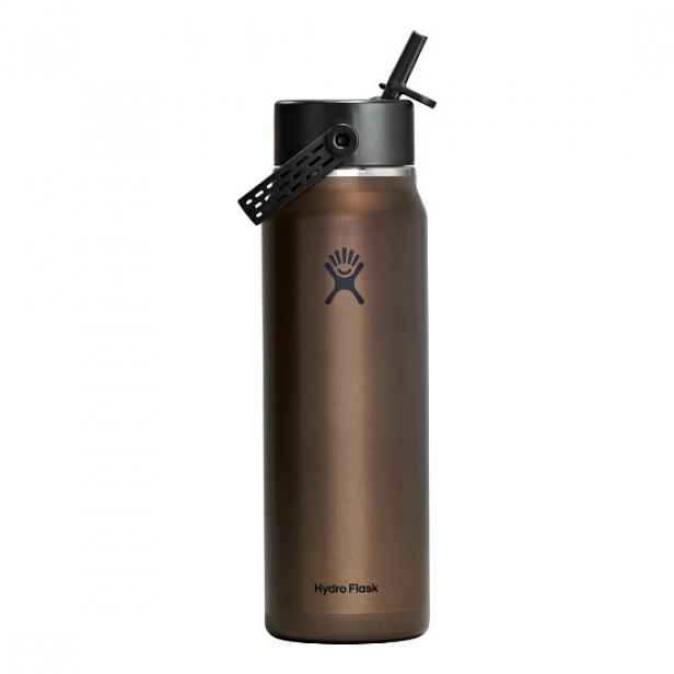 "Lightweight Straw" termoizolovaná láhev, nerezová ocel, 950 ml, Obsid