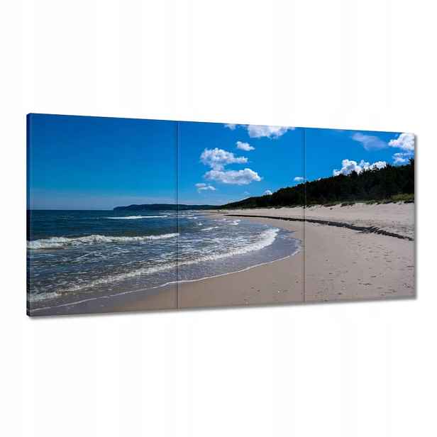 Obrazy 120x60 Baltská pláž