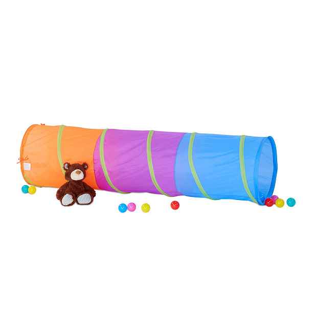 Relaxdays TUNEL Barevný pop-up polyester 170 cm