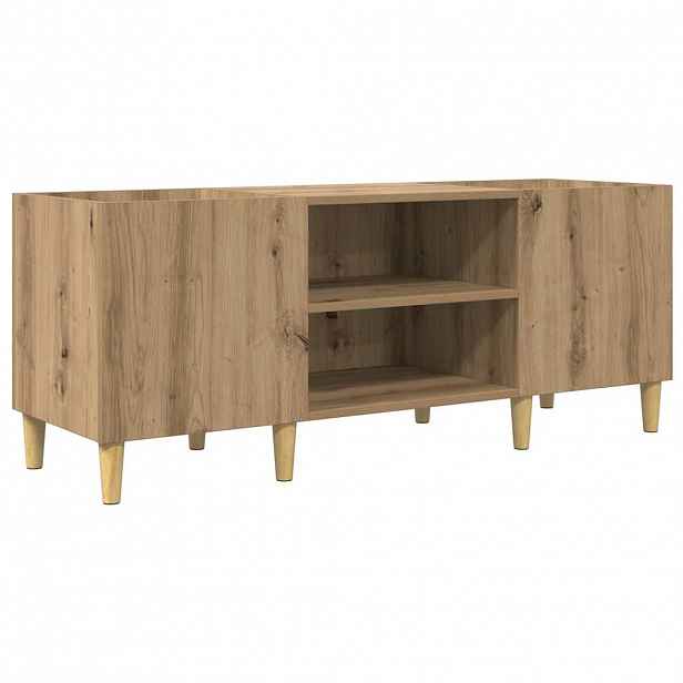 vidaXL Skříň na gramofonové desky 121 x 38 x 48 cm Kompozitní dřevo