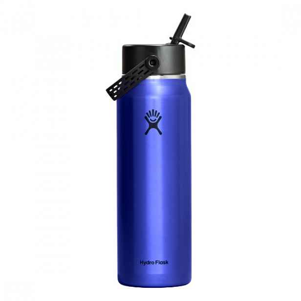 "Lightweight Straw" termoizolovaná láhev, nerezová ocel, 950 ml, Sapph