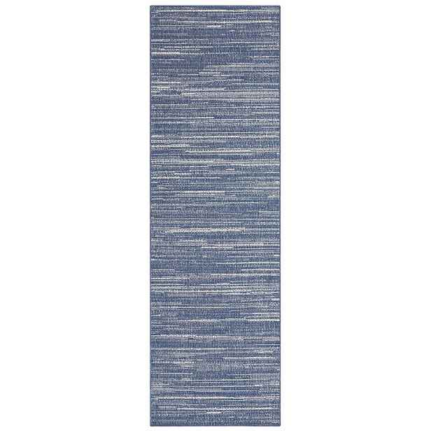 Koberec Běhoun 80x350 cm, oboustranný, plochý tkaný pro chodbu-předsíň