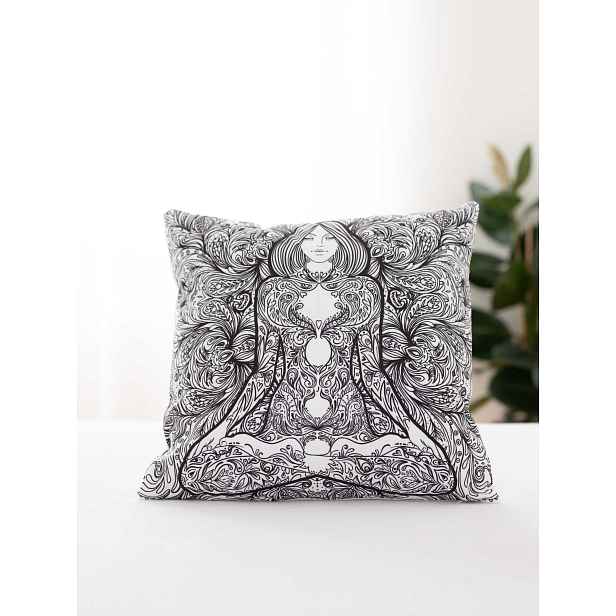 MKLuzkoviny.cz Povlak na polštář mikroplyš 45 x 45 cm - Buddha 6 L02