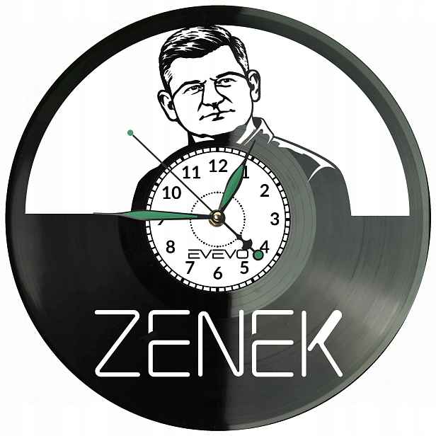 Zenek Dárek Originální dekorace do domu Hodiny z vinylové desky