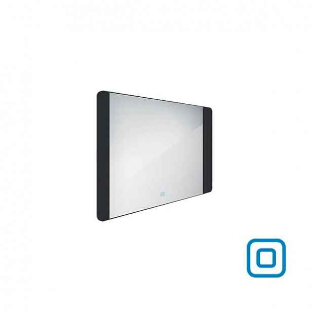 Zrcadlo Nimco se senzorem 80x60 cm černá ZIL8060LEDSEC