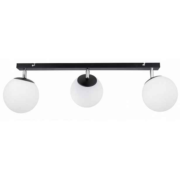Závěsná Lampa Stropní Svítidlo Stropní Lustr Loft Skleněné Stínidlo Koule Na 3 Led E27