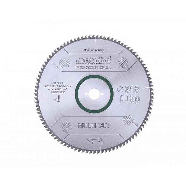 Metabo - Pilový kotouč 315x30 mm, 96 zubů 628226000