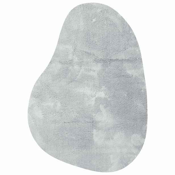 vidaXL Koberec HUARTE Šedá 140 x 200 cm Polyester