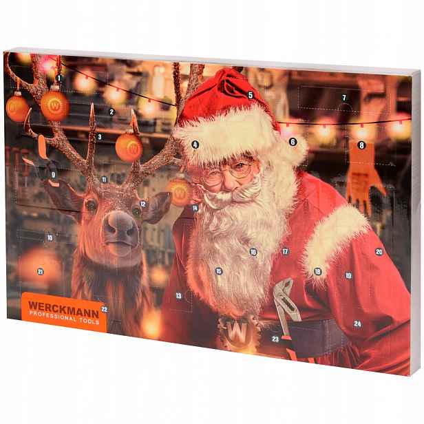 Adventní kalendář pro kutily Mix nástrojů Klíče Kombinačky 2025A