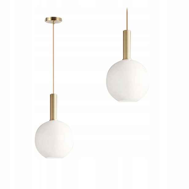 Lampa APP666-1CP Gold/White