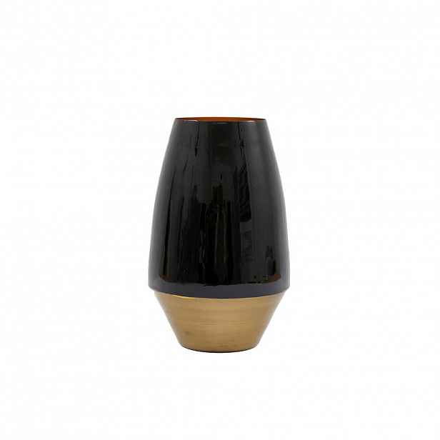 VÁZA, kov, 25 cm