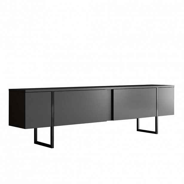 Calicosy LUXUSNÍ TV stolek se 2 výklopnými dvířky, šířka 180 cm