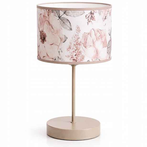Noční Lampa Kašmírová Béžová Kašmír Led Květiny