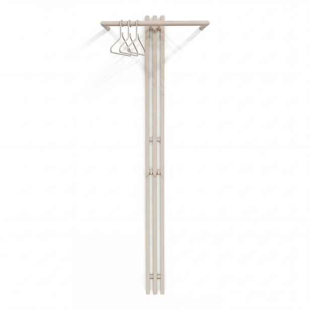 Taupe ocelový nástěnný věšák 65 cm Senza – Spinder Design