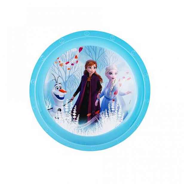 Disney TALÍŘ PLASTOVÝ LEDOVÉ KRÁLOVSTVÍ II, PRŮMĚR 22 CM