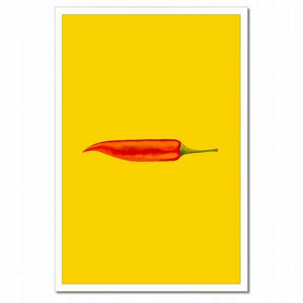 Plakáty v rámu 40x60 Červená chilli paprička