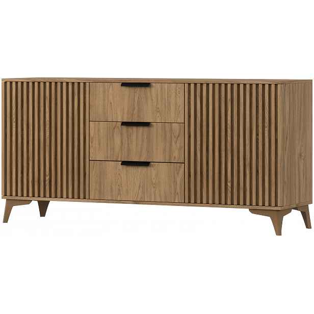AKCE Komoda ENTSIAN 150x70cm, dub artisan II. jakost