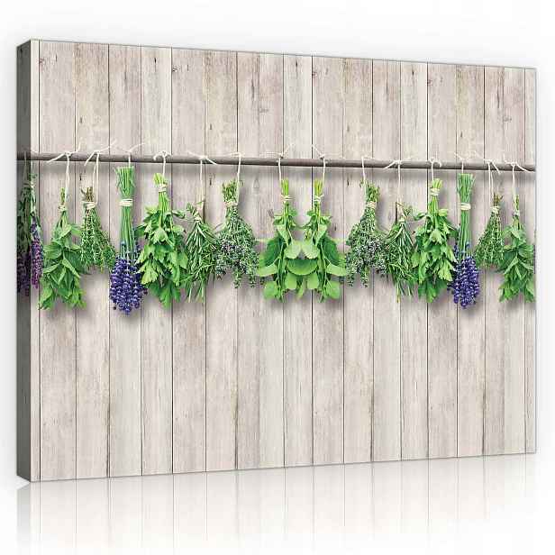 Obraz 100x75 Levandulová symfonie – rustikální kouzlo Provence do vaší