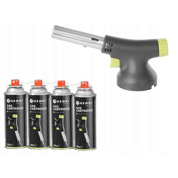 Plynový Palnik Jet +4 Kartuše Po 227g Gazu