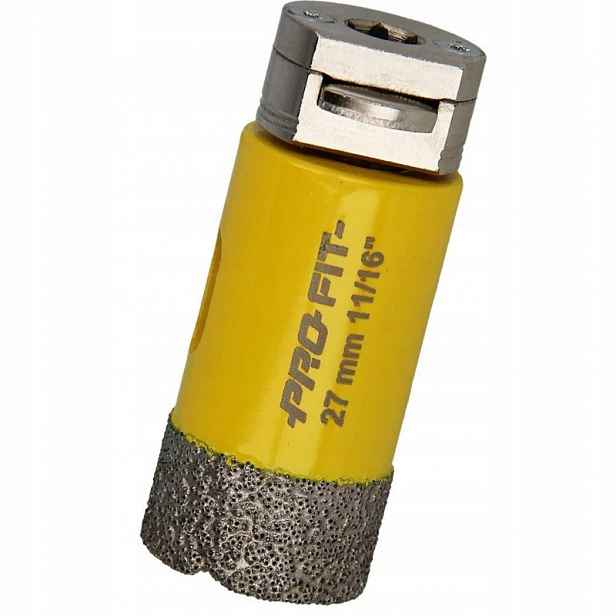 Pro-fit Korunkový Vrták Diamantová D27 mm S8HEX kámen