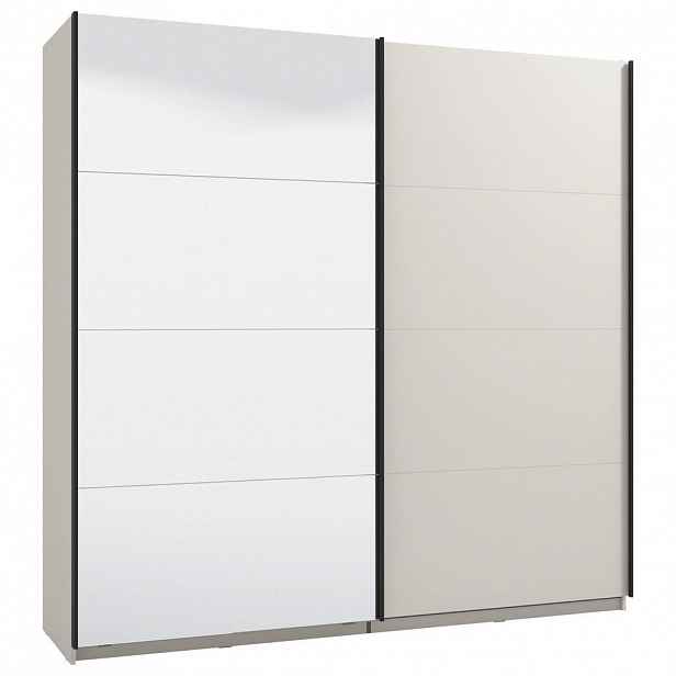 Xora SKŘÍŇ S POSOUVACÍMI DVEŘMI, kašmírová, 220/217,5/62 cm
