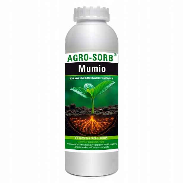 Agro-Sorb Mumio 1L Soli Huminových A Fulvových Klasů Ekologické Hnojivo
