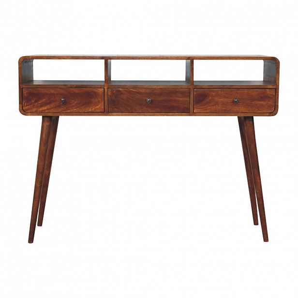 Artisan Furniture TRUHLA s povrchem Roasted Almond, úložný prostor uvnitř, hnědá