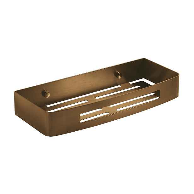 Gedy SMART polička do sprchy, 300x45x128mm, měď mat