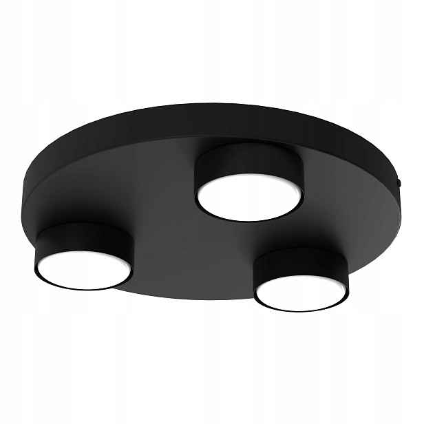 stropní svítidlo Led Stropní Svítidlo Na Kole GX53 Černá