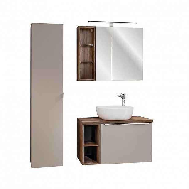 Petits-meubles KOUPELNOVÝ NÁBYTEK 80cm Eros 2er-Set Krtek