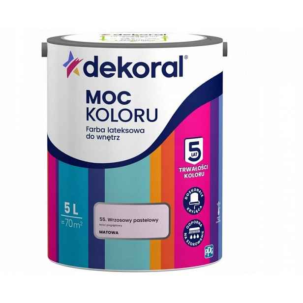 Dekoral Barva Barva Color Power Heather Pastel 5L