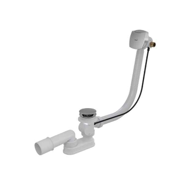 Santech Alca plast VÝPUSŤ ALCA S NAPOUŠTĚNÍM 100 cm CHROM