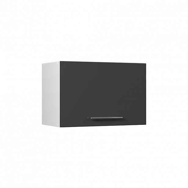 Vicco VĚŠÁK NA STĚNU Fame-Line, Antracitový vysoký lesk/Bílá, 60 cm