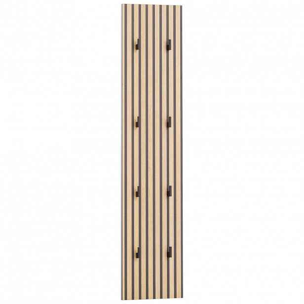 MID.YOU ŠATNÍ PANEL, barvy dubu, 24,5/109/2,6 cm